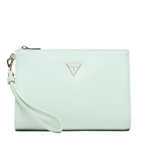 Pochette per cosmetici Guess - Placcatura in rodio nero