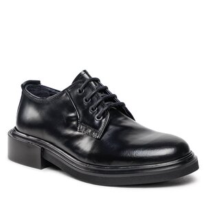 Image of Halbschuhe Calvin Klein - Postman Derby HM0HM01244 Pvh Black BEH