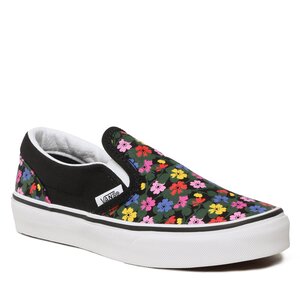 Scarpe sportive Vans - Classic Slip-O VN0A5KXMBZW1 Floral Black/White