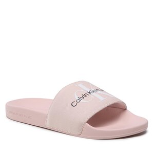 Ciabatte Calvin Klein Jeans - Slide Monogram Co YW0YW00103 Peach Blush 0JW