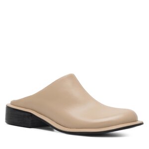 Image of Pantoletten Simple - VILLA-23SS146 Beige