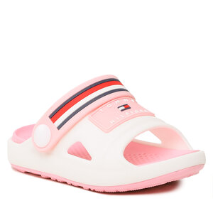 Ciabatte Tommy Hilfiger - Comfy Sandal T1A2-32779-0083 M White/Pink X134
