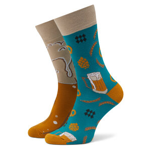 Image of Hohe Unisex-Socken Funny Socks - Beer SM1/11 Bunt