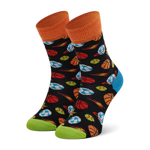 

Набір 2 пар високих дитячих шкарпетокHappy Socks, Чорний;кольоровий