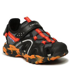 Image of Sandalen Geox - J Borealis Boy J250RB014MEC0048 S Black/Red