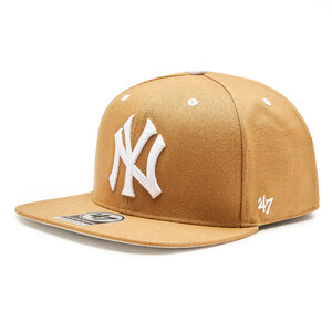 Image of Cap 47 Brand - MLB New York Yankees Replica Sure Shot &#039;47 CAPTAIN BCPTN-REPSS17WBP-QL85 Camel