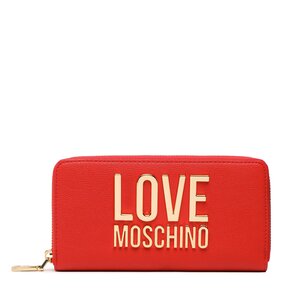 Portafoglio grande da donna LOVE MOSCHINO - JC5611PP1GLI0500 Rosso