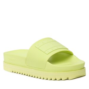 Ciabatte Tommy Jeans - Elev Fltfrm Pl Sld EN0EN02110 Light Citrus MSA