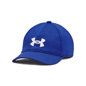 Image of Cap Under Armour - Boy&#039;s UA Blitzing Adj 1376712-400 Royal//White