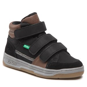 Sneakers Kickers - Kroisy 910900-30-83 M Noir Marron