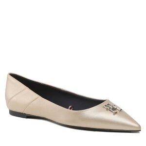 Scarpe basse Tommy Hilfiger - Ponity Chic Ballerina Gold FW0FW07047 Gold 0HS