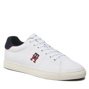 Sneakers Tommy Hilfiger - Core Vulc Varsity Monogram FM0FM04350  White YBR