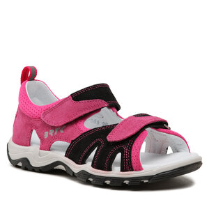 Image of Sandalen Bartek - 19187009 Czarny/Cyklamen