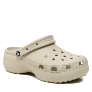 Ciabatte Crocs - Classic Platform Clog W 206750 Bone