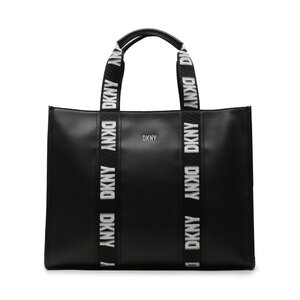 Image of Handtasche DKNY - Cassie Lg Tote R31AZQ13 Black/Silver BSV