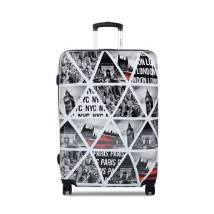 Image of Großer Koffer Saxoline - Cities L B25W1.71.09 Grau