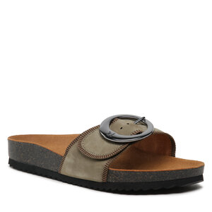 Image of Pantoletten Caprice - 9-27400-20 Herb Nubuc 773