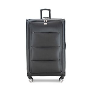 Valigia morbida grande Semi Line - T5518-6 Nero