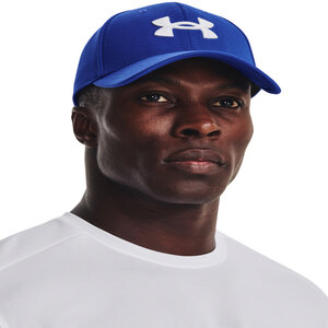 Image of Cap Under Armour - Men's UA Blitzing 1376700-400 Royal//White