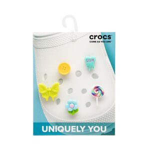 Decorazione per scarpe Crocs - Jibbitz™ Ugh Acrylic 5 Pack 10010200 Multicolore