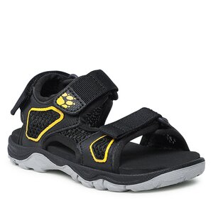 Sandali Jack Wolfskin - Taraco Beach Sandal K 4039531 Black/Burly Yellow