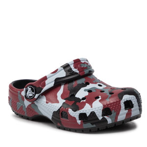 Ciabatte Crocs - Classic Camo Clog T 207593 Black/Red