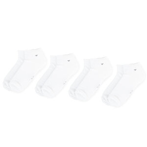 Set di 4 paia di calzini corti unisex Tom Tailor - 9415 White 660
