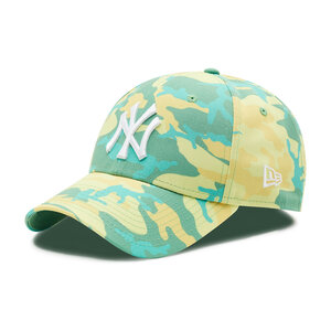 Cappellino New Era - New York Yankees Camo Pack 9Forty 60240644 Verde