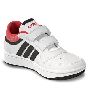 Image of Schuhe adidas - Hoops Lifestyle Basketball Hook-and-Loop Shoes H03863 Weiß