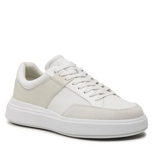 Sneakers Calvin Klein - Low Top Lace Up HM0HM01047 Triple White 0K8