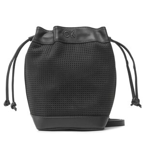 Borsetta Calvin Klein - Re-Lock Drawstring Bag Sm Perf K60K610636 BAX