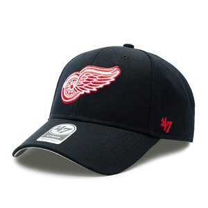 Image of Cap 47 Brand - NHL Detroit Red Wings '47 MVP H-MVP05WBV-BKA Black