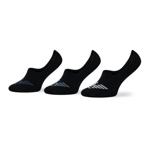 Image of 3er-Set Herren Sneakersocken Emporio Armani - 306227 3R234 73320 Nero