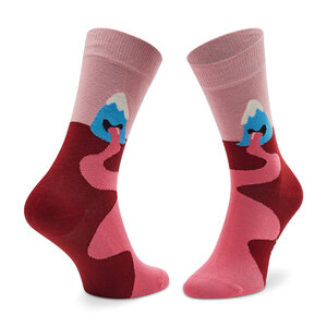 

Високі шкарпетки unisexHappy Socks, Рожевий