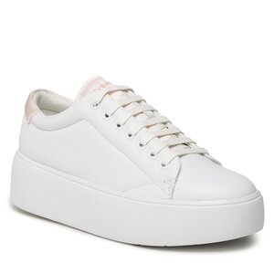 колье calvin klein - Bubble Cupsole Lace Up HW0HW01778 White/Crystal Gray 0K9