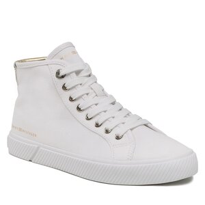Stivali da pioggia - Essential Highcut Sneaker FW0FW07120 White YBS