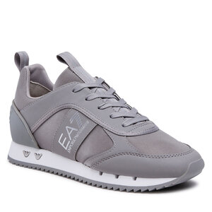 Sneakers Ea7 Emporio Armani panelled lace-up sneakers - X8X027 XK219 R348 Grey Fl/Silver/Wht