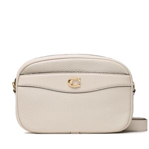 Borsetta LEATHER Coach - Sft Peb Ltr Cam Bag CC386 B4/Chalk