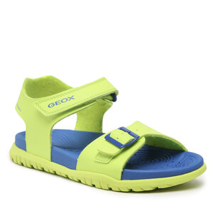 Image of Sandalen Geox - J Sandal Fusbetto Bo J35HMA000BCC0876 D Lime/Royal