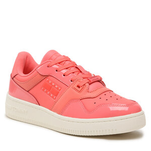 Image of Sneakers Tommy Jeans - Tjw Retro Basket Glossy EN0EN02206 Santa Fe Sunset XKI