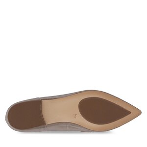 Image of Slipper Caprice - 9-24200-20 Taupe Sue.Met. 354