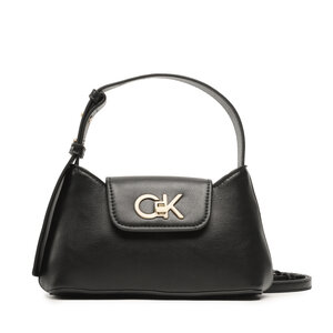 Image of Handtasche Calvin Klein - Re-Lock Crossbody W/Flap Sm K60K610770 BAX