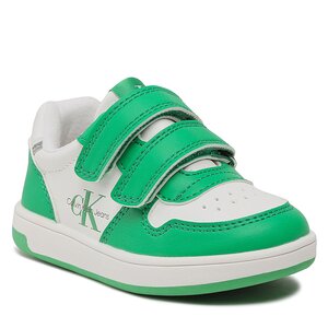 Sneakers Calvin Klein Jeans - Low Cut Velcro Sneaker V1X9-80545-1355 Green/White X042