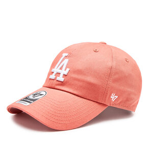 Image of Cap 47 Brand - MLB Los Angeles Dodgers &#039;47 CLEAN UP B-RGW12GWSNL-IRA Island Red