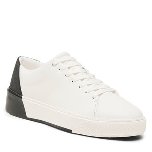 Image of Sneakers Calvin Klein - Low Lace Up Lth Mono HM0HM01236 White/Black 0K7