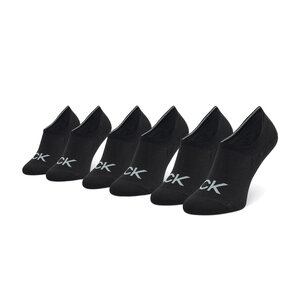 Set di 3 paia di pedulini da uomo Calvin Klein - 701218723 Black