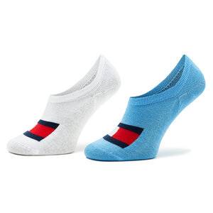 Image of 2er-Set niedrige Kindersocken Tommy Hilfiger - 701223779 Sky Blue