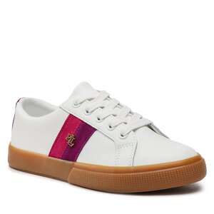 Image of Sneakers Lauren Ralph Lauren - 802912650002 Snw Wht/Plm Csp/Fsch Brry