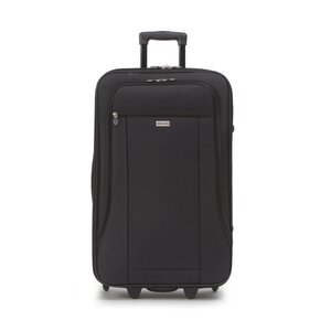 Valigia morbida media Semi Line - T5554-3 Nero