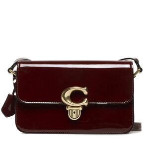 Borsetta LEATHER Coach - Ptnt Ltr Studio Sb CE723 B4/Wine